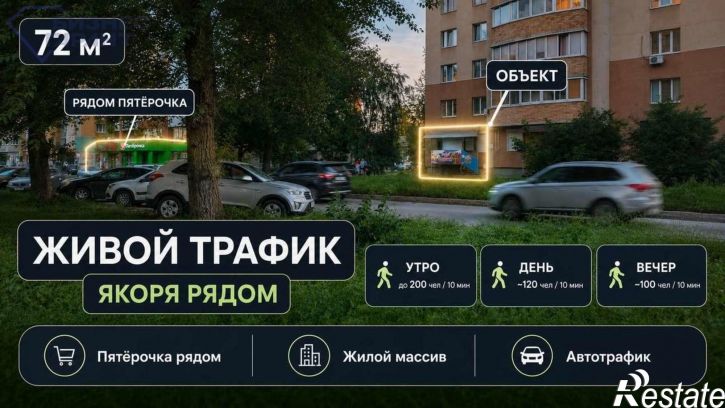 Торговое помещение Парижской Коммуны улица, 26/5