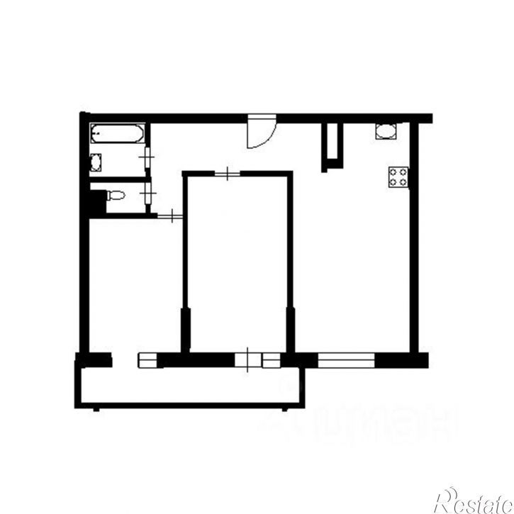 2-комн квартира пр-кт Ленина, 2А,  д. 2А