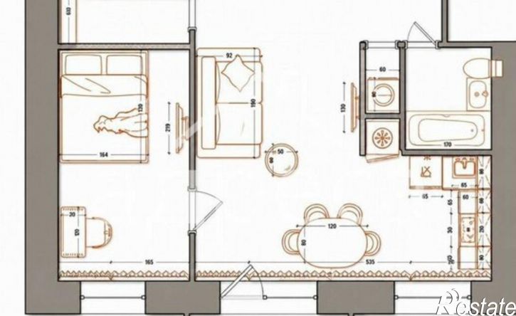 2-комн квартира ул Гая, 34,  д. 34