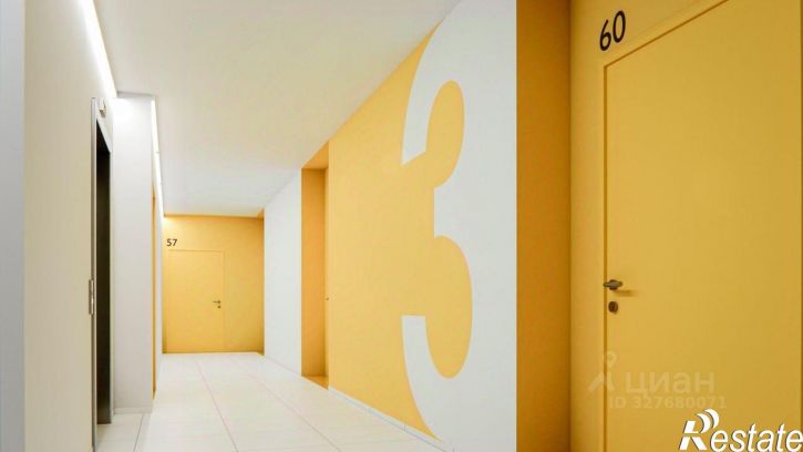 2-комн квартира в новом доме 11-й кв-л, 55,  д. 55