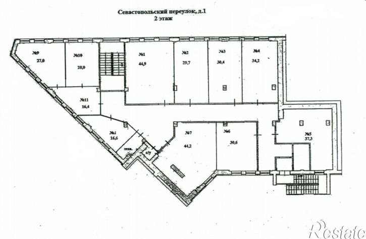 Офис Севастопольский переулок, 1