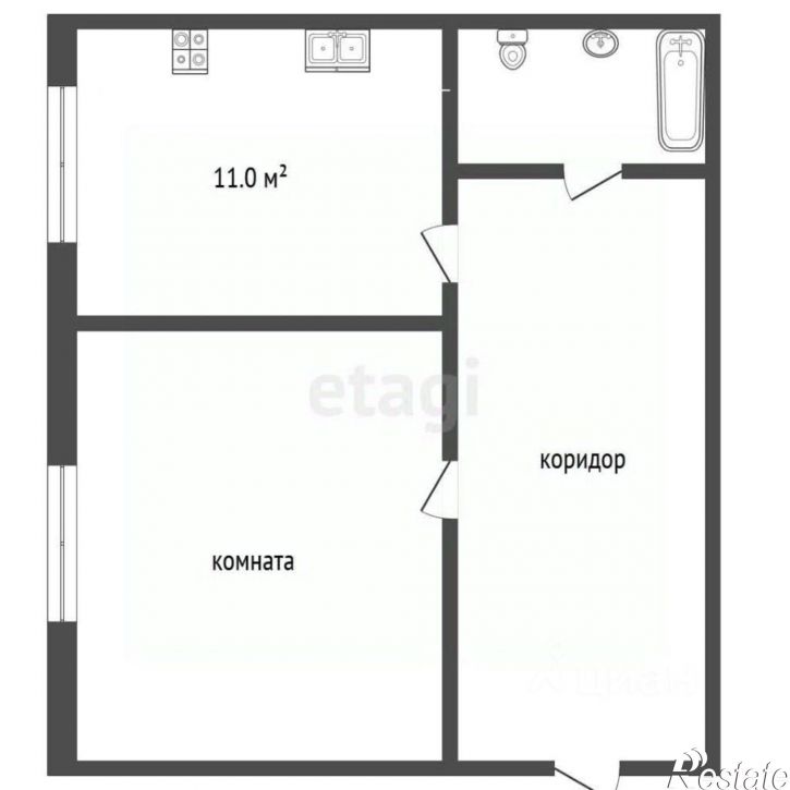 1-комн квартира б-р Ивана Финютина, 19,  д. 19