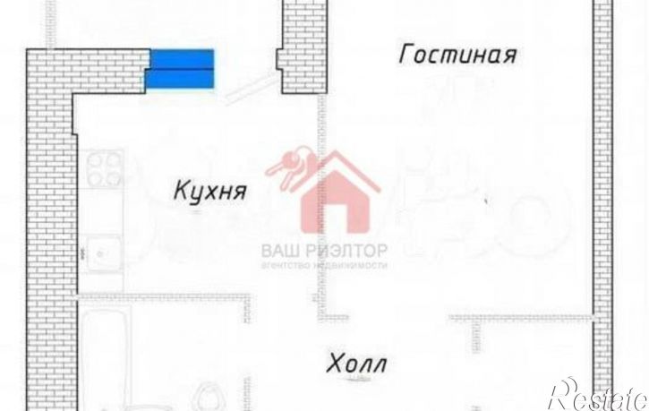 1-комн квартира 1-й кв-л, 73,  д. 73