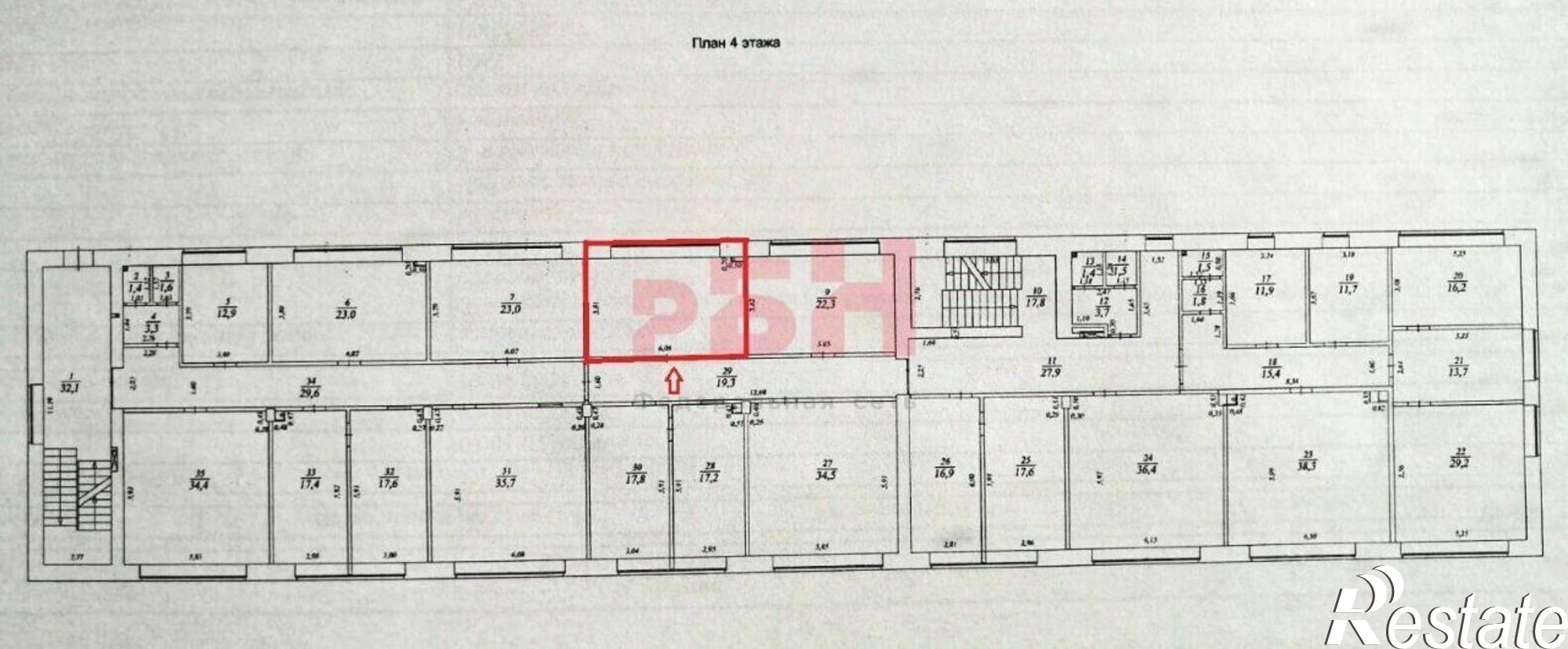 Сдать офис, помещение под офис за 24 468 рублей на ул Средне-Садовая, 50