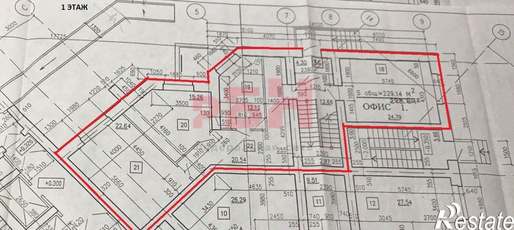 Купить офис, помещение под офис за 18 959 300 рублей на ул Советской Армии, 253б