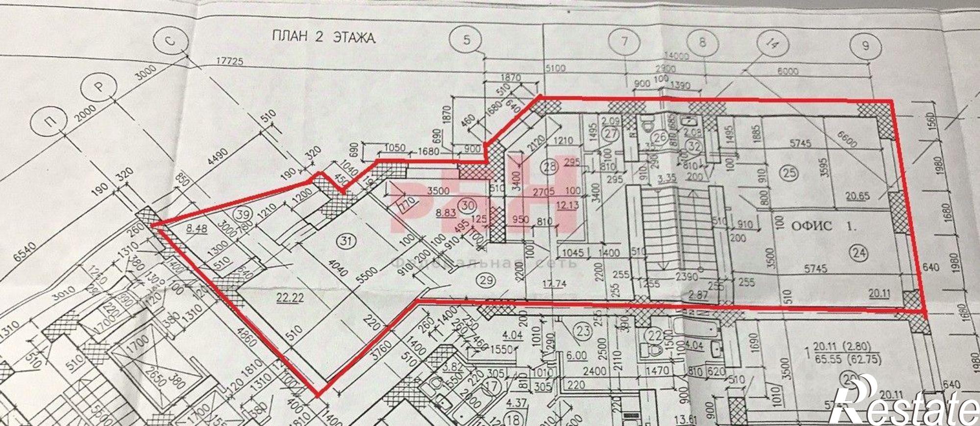 Купить офис, помещение под офис за 18 959 300 рублей на ул Советской Армии, 253б