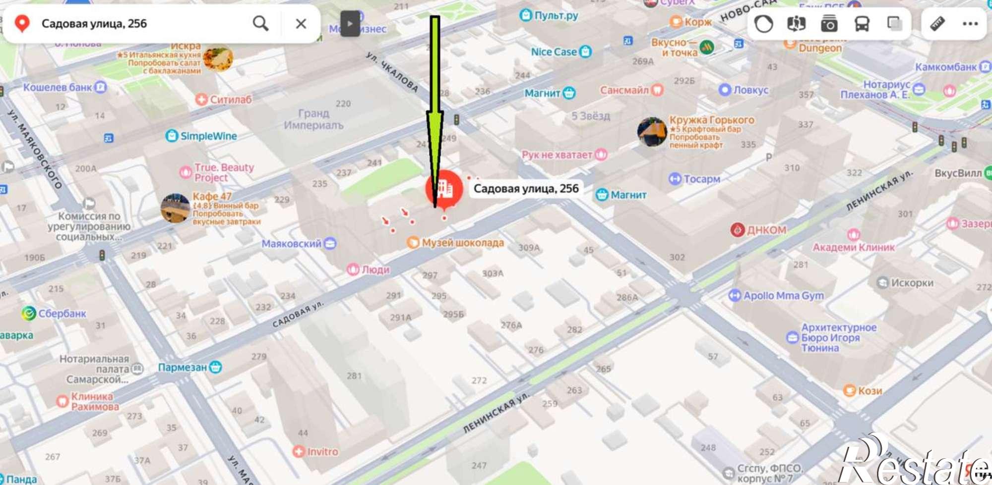 Купить торговое помещение за 11 000 000 рублей на Садовая улица, 256