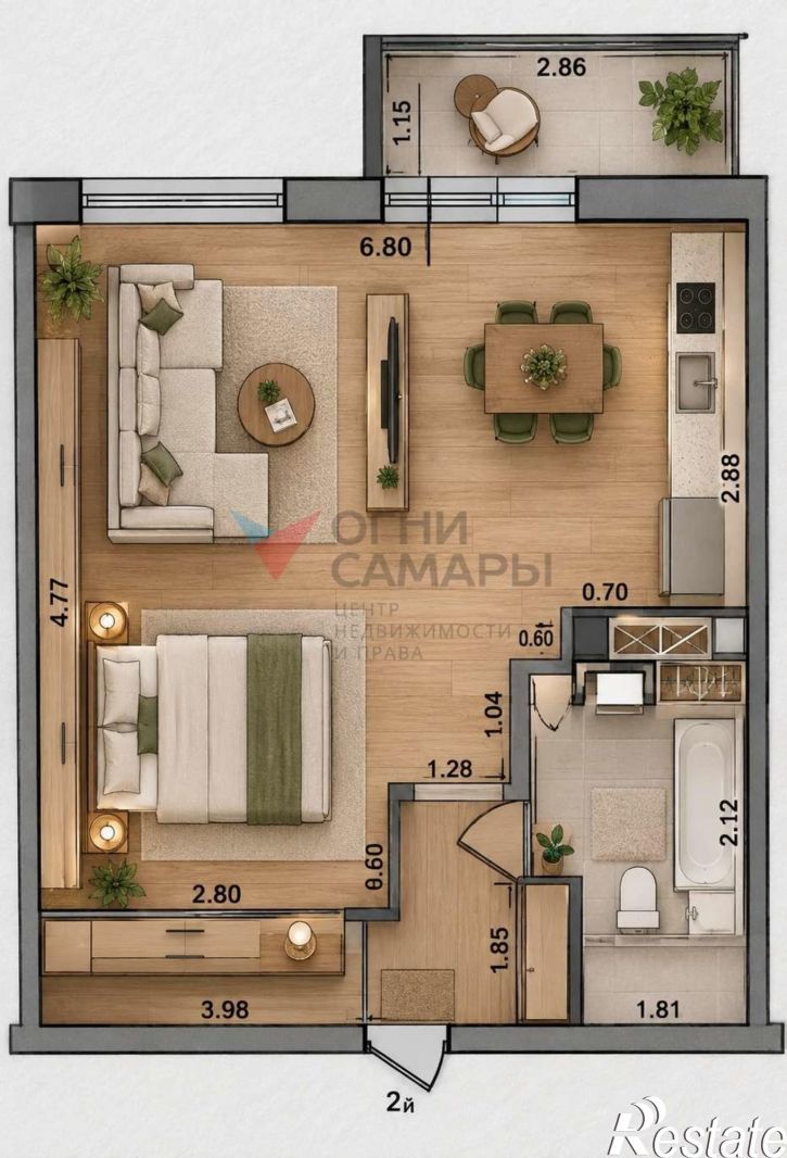 Студия 4-й проезд, 67б
