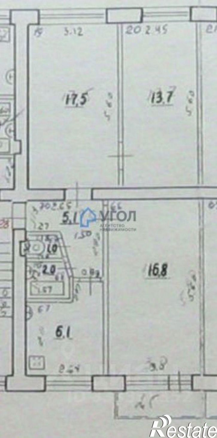 3-комн квартира Южный проезд, 186,  д. 186