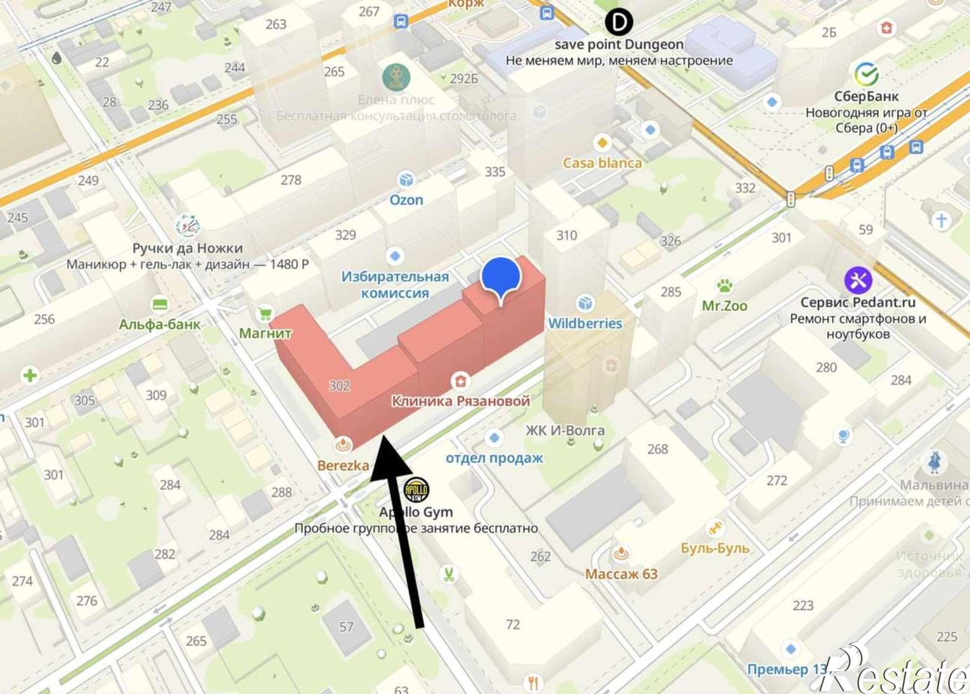 Сдать торговое помещение за 40 000 рублей на Ленинская улица, 302