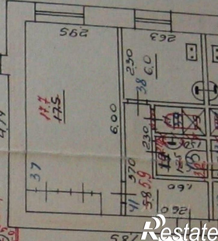 1-комн квартира улица Красных Коммунаров, 17А,  д. 17А