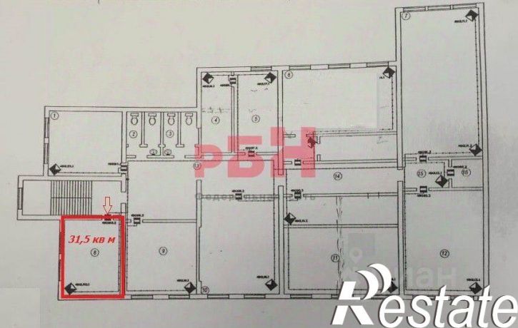 Офис улица 22-го Партсъезда, 1Б,  д. 1Б