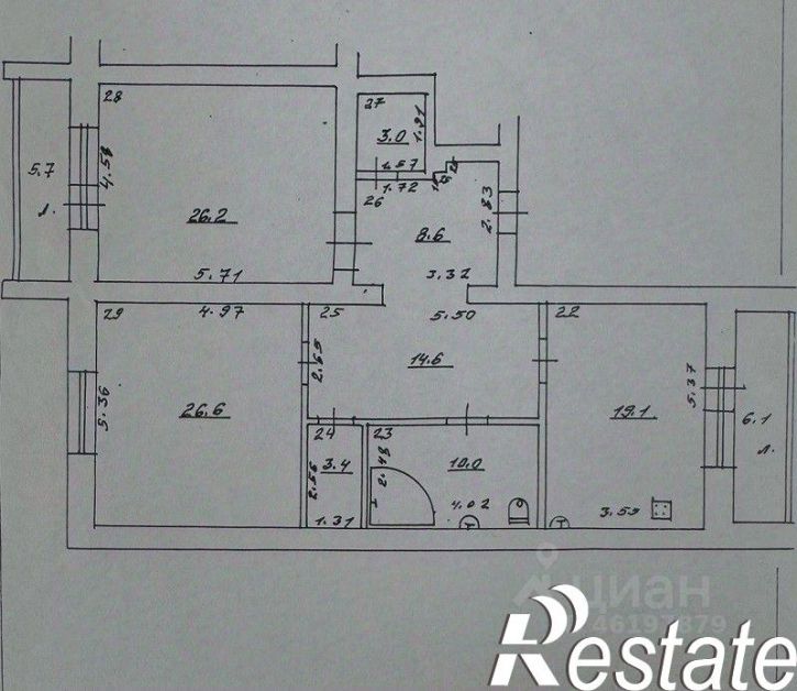 2-комн квартира Ленинская улица, 228,  д. 228