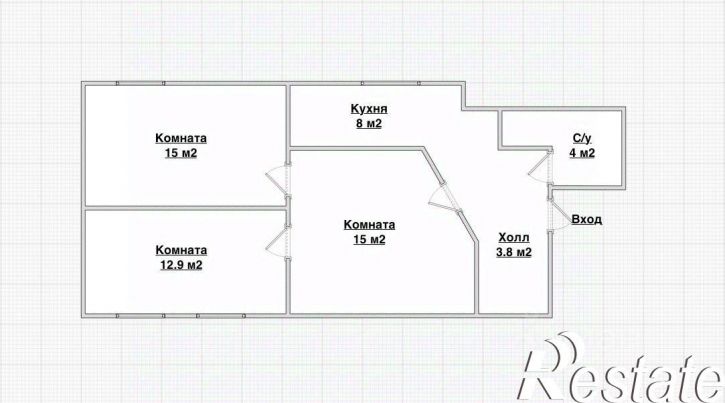 3-комн квартира улица Степана Разина, 65,  д. 65
