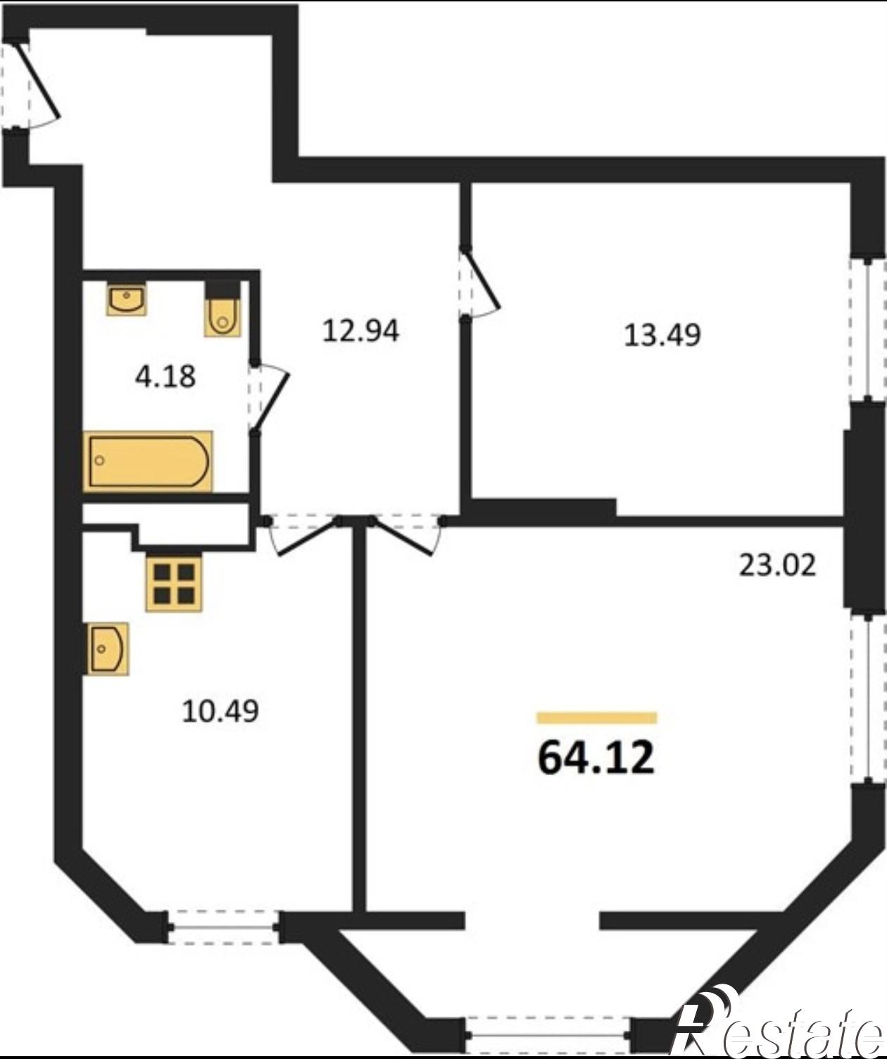 Купить квартиру за 11 448 000 рублей на Карла Маркса проспект, 231