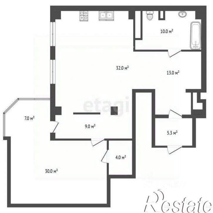 3-комн квартира Ново-Садовая улица, 106М,  д. 106М
