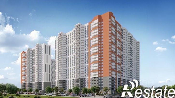 2-комн квартира в новом доме Московское (18 км) шоссе, 55,  д. 55