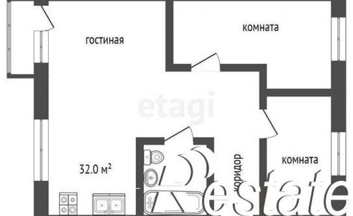 3-комн квартира улица Стара-Загора, 52,  д. 52
