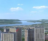 1-комн, 40.9 кв м, этаж 17/19 Солнечная улица