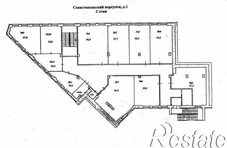 Офис Севастопольский переулок, 1