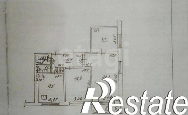 3-комн квартира Ново-Вокзальная улица, 138,  д. 138