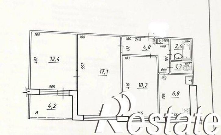 3-комн квартира проспект Кирова, 309,  д. 309