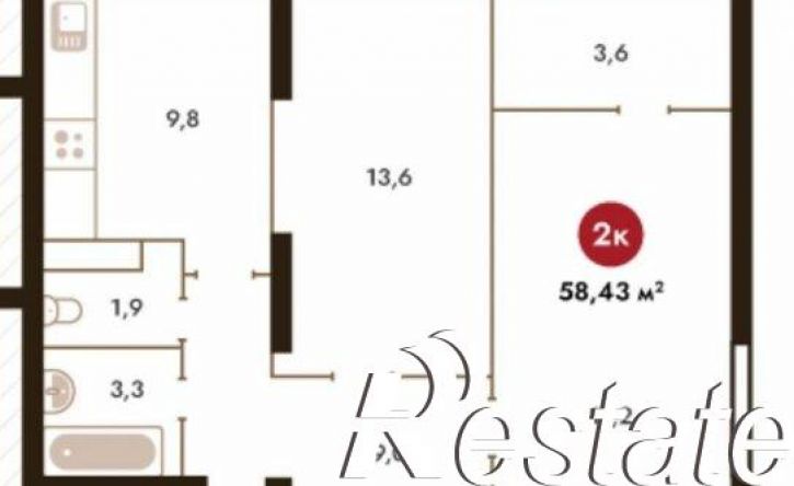 2-комн квартира проспект Масленникова, 14А,  д. 14А