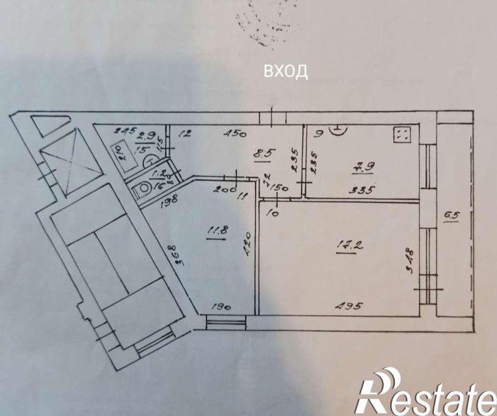 2-комн квартира Победы улица, 8г